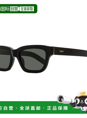 自营 retrosuperfuture复古未来中性低腰太阳镜米兰94Z黑色54mm-9