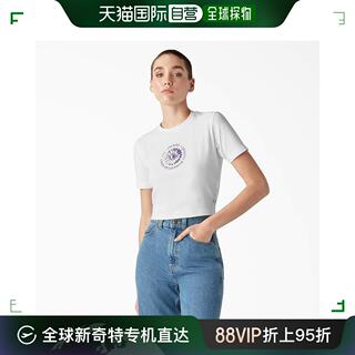 【美国直邮】dickies 女士 上装T恤短袖修身上衣