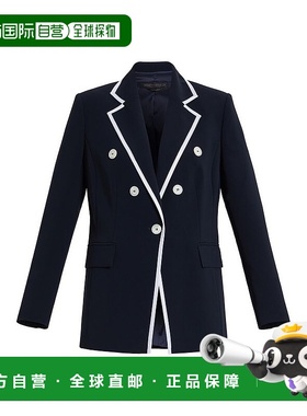 自营 marina rinaldi贝蒂娜-深蓝色 美国奥莱直发新款长袖百搭