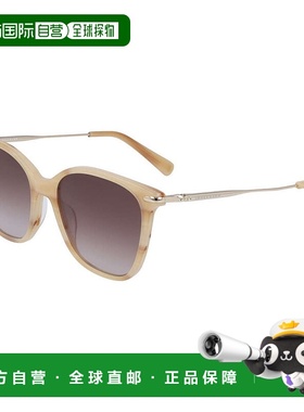 自营 Longchamp Women's 54 mm Marble Beige Opticals - marble