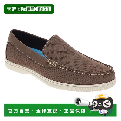 自营Dockers Bancroft Loafers Men's Taupe Leather Moc Toe Cas