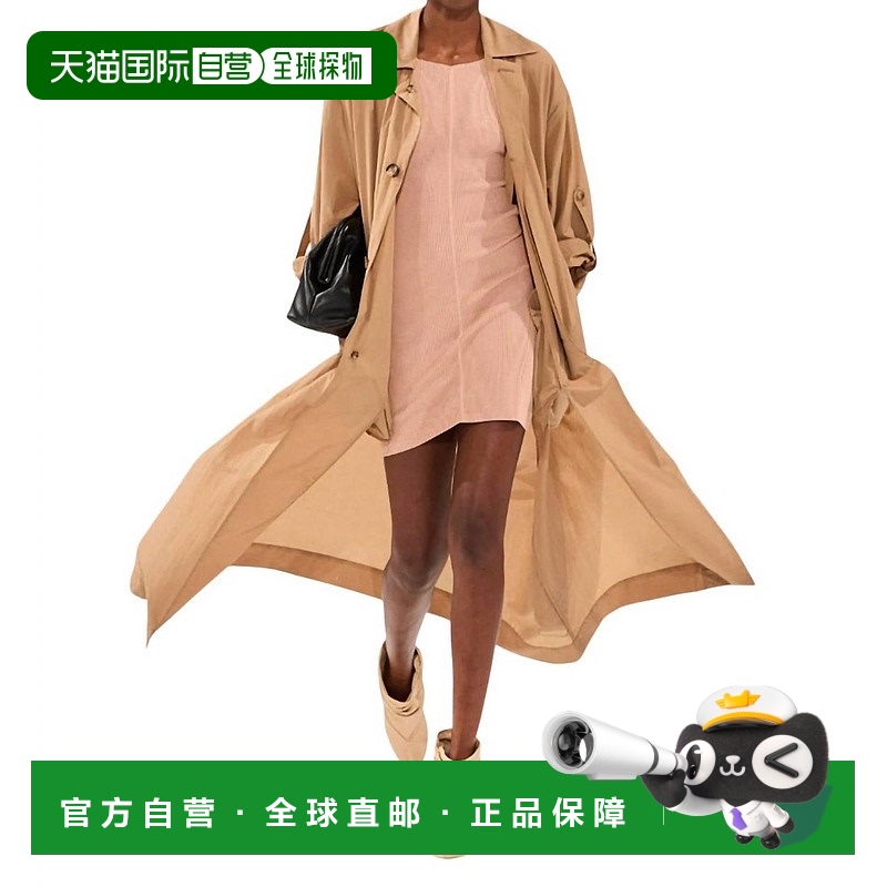 自营 philosophy di lorenzo serafini外套 米色长款风衣 - 米色