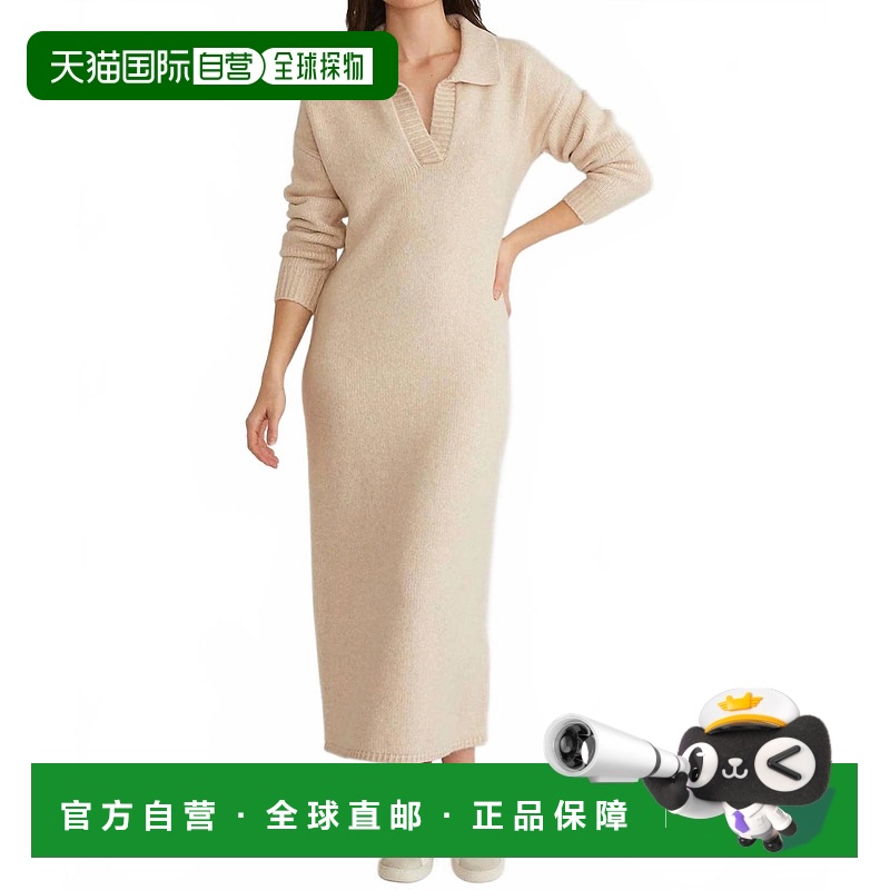 自营 525 america小麦色Raya Maxi Polo连衣裙 美国奥莱直发