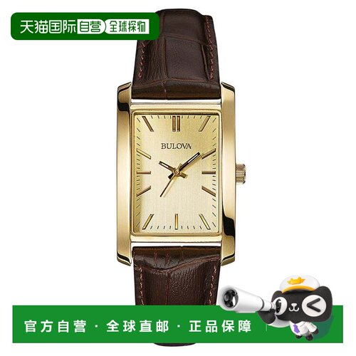 自营Bulova Women's Corporate Gold Dial Watch - gold 美国奥莱