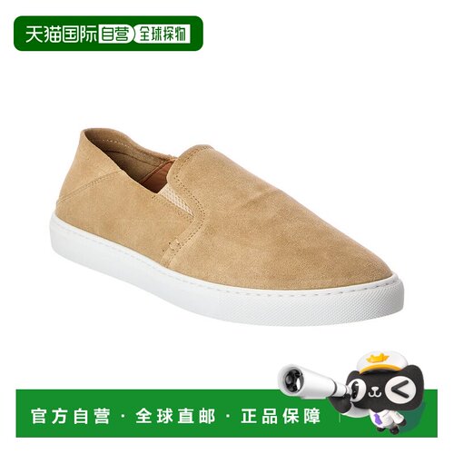 自营GREATS Reign绒面革一滑运动鞋-棕色 美国奥莱直发一脚蹬