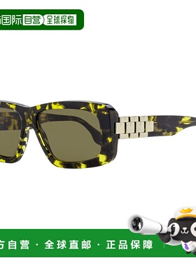 自营 victoria beckham维多利亚 贝克汉姆 女士链式矩形太阳镜 VB