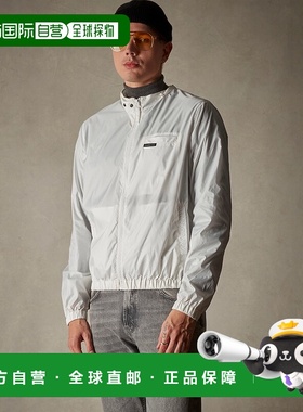 自营 members onlyMen's Windbreaker Packable Jacket - white
