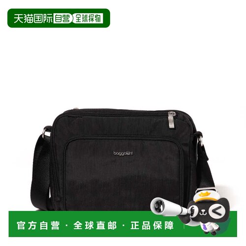 自营baggallini Women's Modern Camera Crossbody Bag - black