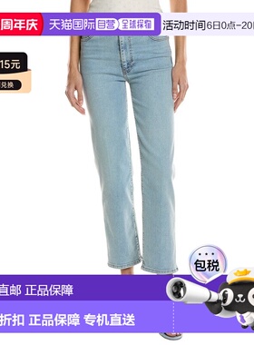 自营FRAME Denim Le Sleek Tribute Straight Jean - blue 美国奥