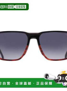 自营Carrera Grey Shaded Geometric Men's Sunglasses CARRERA 3
