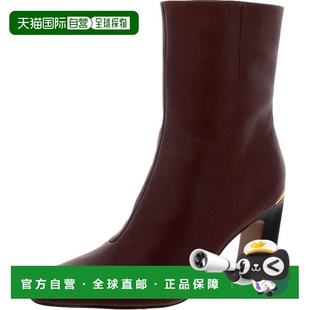 自营Franco Sarto Briar Mid Shaft Boots Brown  J1645L1201 Wom