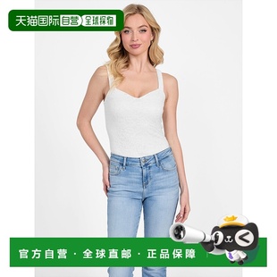 自营 guessAvery Lace Bodysuit - milky 美国奥莱直发性感连体衣