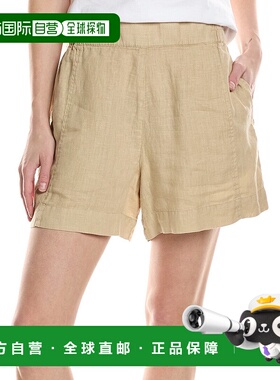 自营Michael Stars Mavis亚麻短裤-米色 【美国奥莱】直发