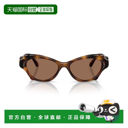 自营swarovski0Sk6050 Tortoiseshell Cat-Eye Sunglasses with G