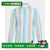 美国直邮 长袖 isaia 1h可退 男士 衬衫 花衬衫