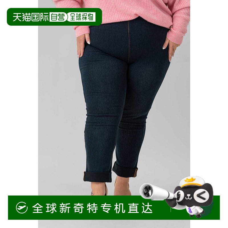 自营lysse男朋友牛仔牛仔裤-加靛蓝-靛蓝 【美国奥莱】直发