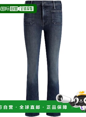 自营Mother Women's The Patch Pocket Insider Flood Jeans, You