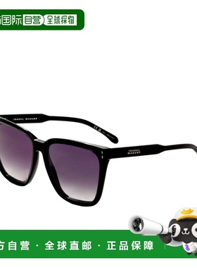 自营Isabel Marant Women's 58 mm Black Sunglasses - black 美