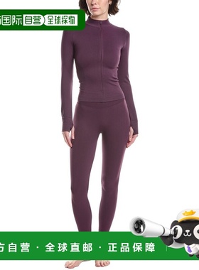 自营Phat Buddha 2pc Top & Legging Set - purple 美国奥莱直发