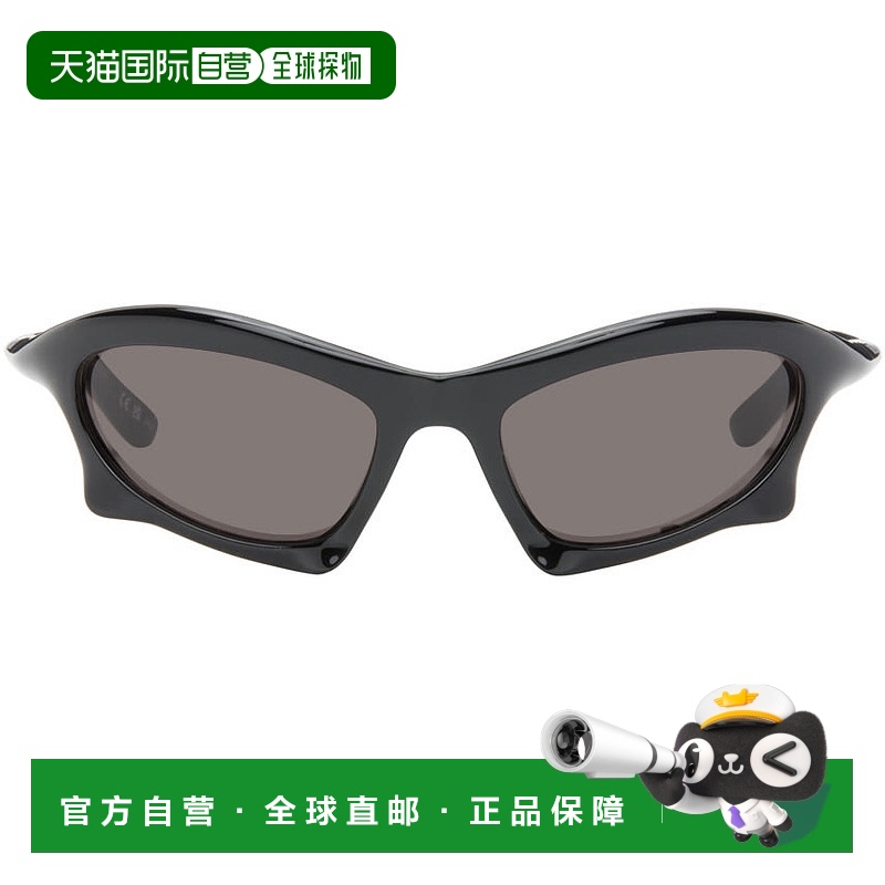 1h可退 香港直邮潮奢 Balenciaga 巴黎世家 女士 黑色 Bat Rectan