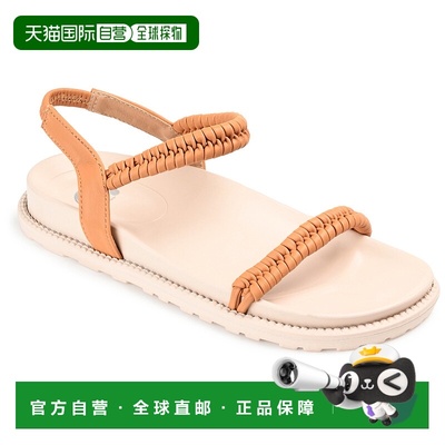 journee collectionJosee 凉鞋女士旅程系列 - 棕褐色 【美国奥莱