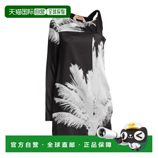 时尚 修身 N21女士连衣裙圆领无袖 优雅自然舒适百搭女 美国直邮