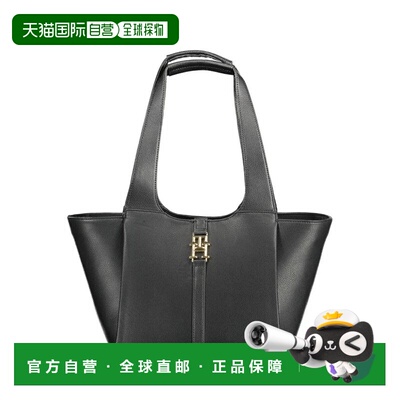自营Tommy Hilfiger Polyurethane Women Women's Handbag - blac