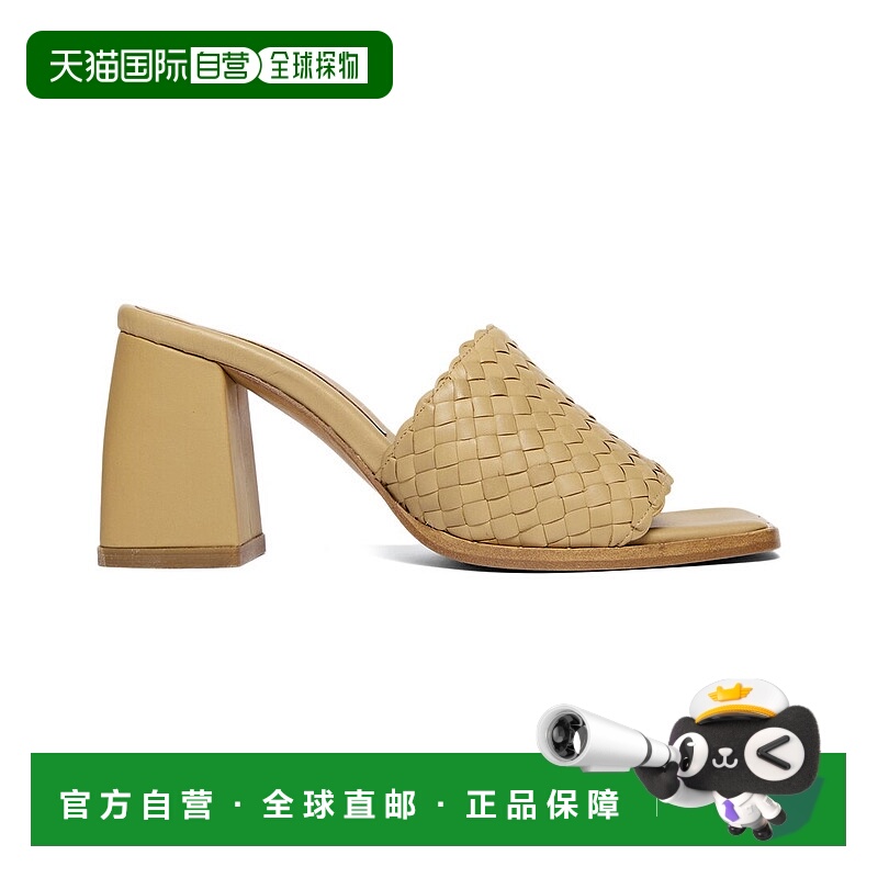 自营 Freda Salvador Rosie 皮革高跟鞋 - 米色 美国奥莱直发女鞋