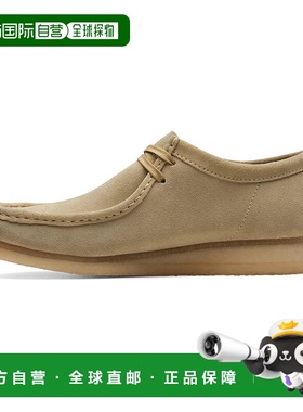 自营Clarks Wallabee Maple Suede Men's Shoes-26155515 - beige