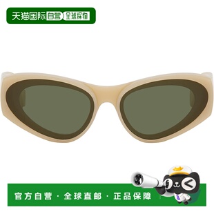 1h可退 香港直邮潮奢 LOEWE 罗意威 女士 米色 Front Lenses Cate