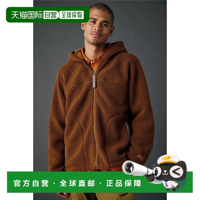 1h可退 【美国直邮】ugg 男士 帽衫运动夹克衫连帽拉链带帽卫衣