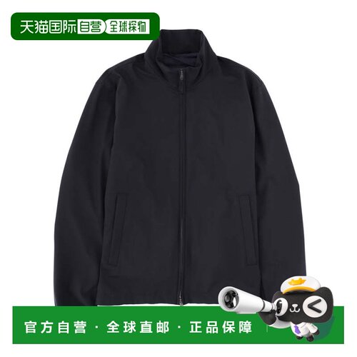 自营hernoNeutrals Minimalist Stand Collar Sports Jacket - bl