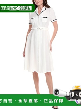 自营Nanette Nanette Lepore Midi Dress - black 美国奥莱直发