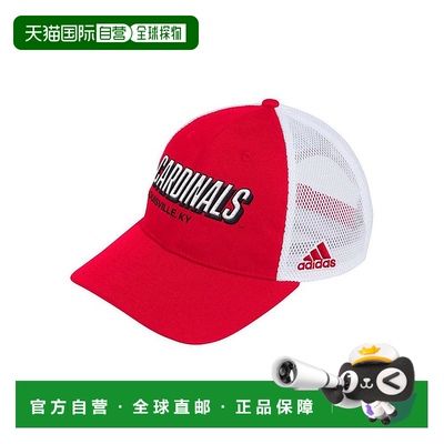 【美国直邮】adidas|男款红色路易斯维尔红雀队吉祥物大写字母休
