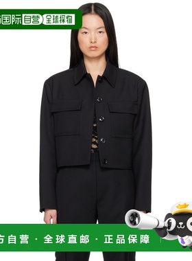 1h可退 香港直邮潮奢 ANINE BING 女士 黑色 Dayton 夹克 A011063