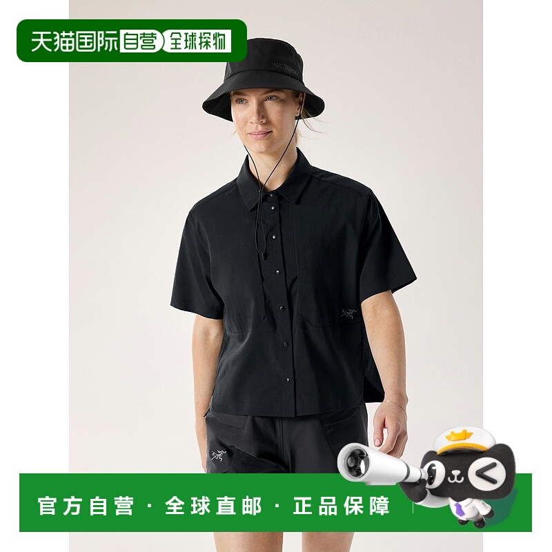 自营  始祖鸟Sima Shirt女款防晒透气户外短袖衬衫