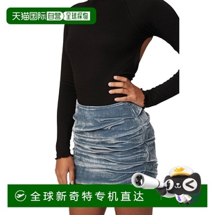 美国奥莱直发 自营 georgia alice薄雾中 丝绒迷你裙