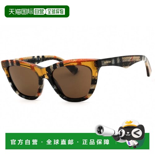 自营burberryBE4435 411387 Check Violet/Dark Grey - check san