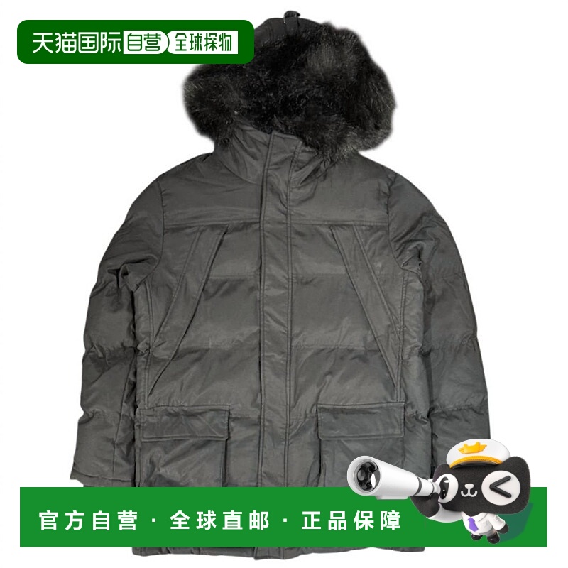 自营 jordan craig男式Fargo毛皮衬里派克2.0夹克，黑色 美国奥莱