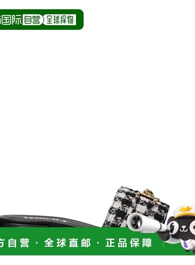 自营Versace Fabric Women's Slippers - black 美国奥莱直发