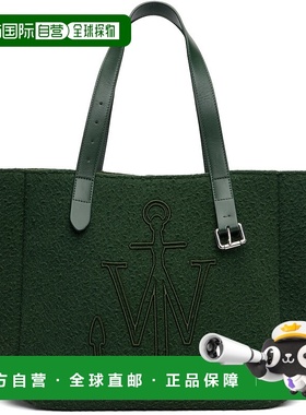 1h可退 香港直邮潮奢 J.W. Anderson 女士 绿色 Belt 托特包 HB05