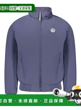 自营North Sails涤纶夹克和男式外套-蓝色 美国奥莱直发