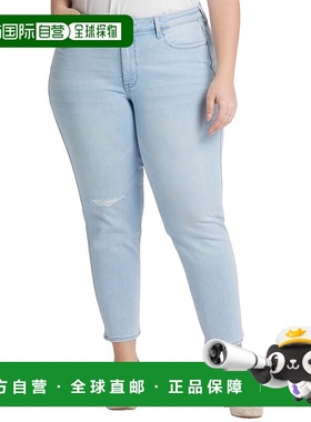 自营 NYDJ Plus Stella Estrella锥形牛仔裤-多色 美国奥莱直发