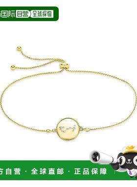 自营 sterling forever纯银星座圆盘 Bolo 手链 - 天蝎座（10 月