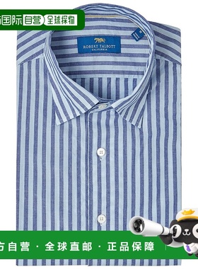 自营Robert Talbott  Morgan Check Shirt - navy/light blue 美