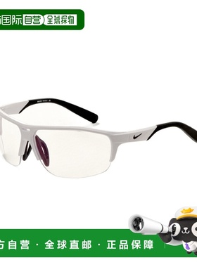 自营Nike Men's 72 mm White Sunglasses - white 美国奥莱直发