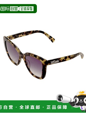 自营 Longchamp女式53毫米哈瓦那太阳镜-哈瓦那 美国奥莱直发