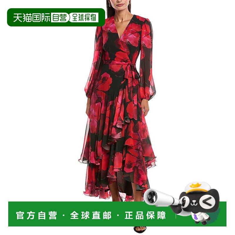 自营Hutch Helene Maxi连衣裙-红色 美国奥莱直发