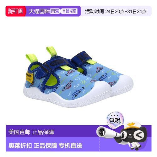 自营Robeez Crayola Car Doodles Water Shoe - blue 美国奥莱直