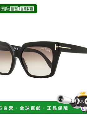tom ford汤姆福特 女士 Winona 太阳镜 TF1030 01Z 黑色 53 毫米